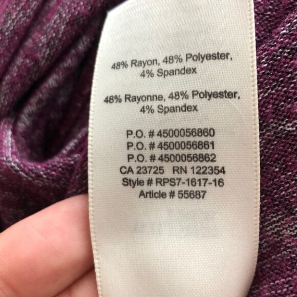 Aritzia Wilfred Free purple Tank Top with side slits size XXS - Picture 7 of 7